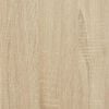vidaXL Meuble TV Chêne sonoma 100x35x40 cm Bois d'ingénierie