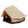vidaXL Tente familiale Cr&egrave;me 6 personnes Polycoton