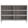 vidaXL Buffet sonoma gris 103,5x35x70 cm bois d'ing&eacute;nierie