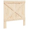 vidaXL T&ecirc;te de lit 100x104 cm bois massif de pin
