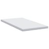 vidaXL Surmatelas Blanc 120 x 200 cm Tissu Jacquard