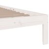 vidaXL Cadre de lit sans matelas blanc 90x190 cm