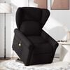 vidaXL Fauteuil de massage inclinable Noir Tissu