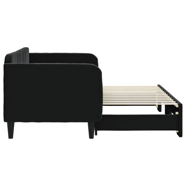 vidaXL Lit de jour avec gigogne sans matelas 80x200 cm