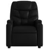 vidaXL Fauteuil inclinable électrique noir similicuir