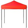 vidaXL Tente de réception pliable Rouge 2x2 m