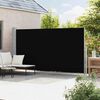 vidaXL Auvent lat&eacute;ral r&eacute;tractable de patio 200x500 cm Noir