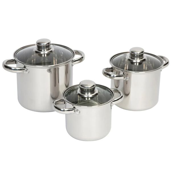 Bo-Camp Ensemble de casseroles 3 pcs Royal Plus 1,3/2/3 L