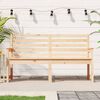 vidaXL Banc de jardin 159,5x48x91,5 cm bois massif de pin