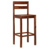 vidaXL Chaises de bar lot de 2 marron bois solide de Sesham