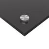vidaXL Protection de cuisine 2 pcs Gris foncé 80 x 50 cm verre trempé
