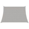 vidaXL Voile d'ombre 3 / 4 x 3 m HDPE Rectangulaire Gris clair et blanc