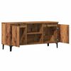 vidaXL Meuble TV vieux bois 102x35x50 cm bois d'ing&eacute;nierie