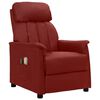vidaXL Fauteuil de massage &eacute;lectrique Rouge bordeaux Similicuir