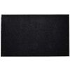 vidaXL Tapis d'entr&eacute;e noir 90 x 150 cm PVC