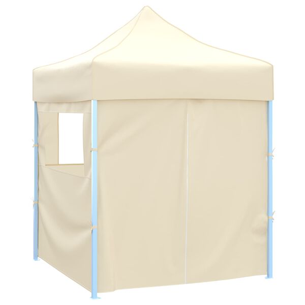 vidaXL Tente de f&ecirc;te Cr&egrave;me 200 x 200 x 315 cm Tissu Oxford