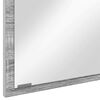 vidaXL Miroir Gris Sonoma 90 x 8,5 x 37 cm Bois d'ing&eacute;nierie