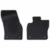vidaXL Tapis de voiture 2 pcs Noir Adapt&eacute; pour VW CADDY 2020-