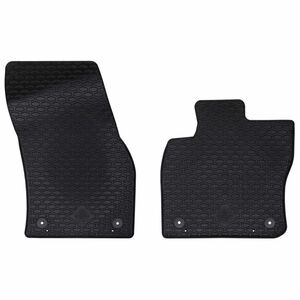 vidaXL Tapis de voiture 2 pcs Noir Adapt&eacute; pour VW CADDY 2020-