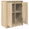 vidaXL Buffet ch&ecirc;ne sonoma 57x34x76 cm bois d'ing&eacute;nierie