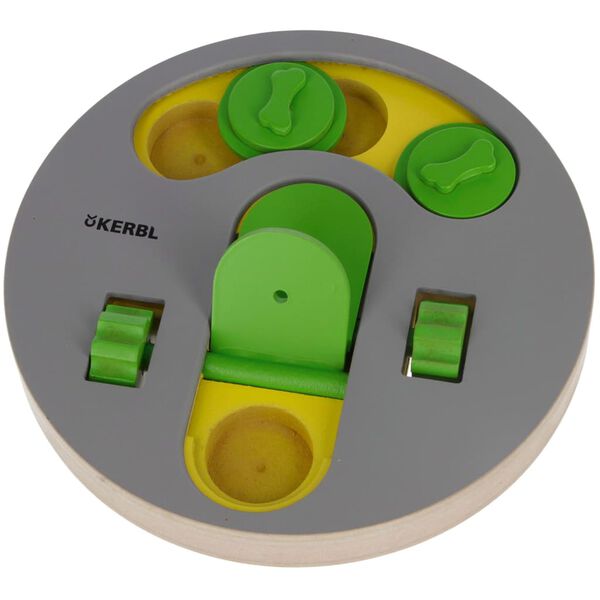 Kerbl Jouet de r&eacute;flexion et d'apprentissage pour chiens Face 23x4 cm