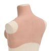 vidaXL Plastron en silicone naturel coupe B