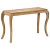 vidaXL Table console 118x38x76 cm Bois de manguier massif
