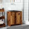 vidaXL Armoire lavabo de salle de bain vieux bois 60x33x60 cm