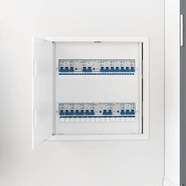 vidaXL Panneaux d'Acc&egrave;s Blanc 40 x 40 cm Plastic ABS