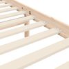 vidaXL Cadre de lit sans matelas 200x200 cm bois massif