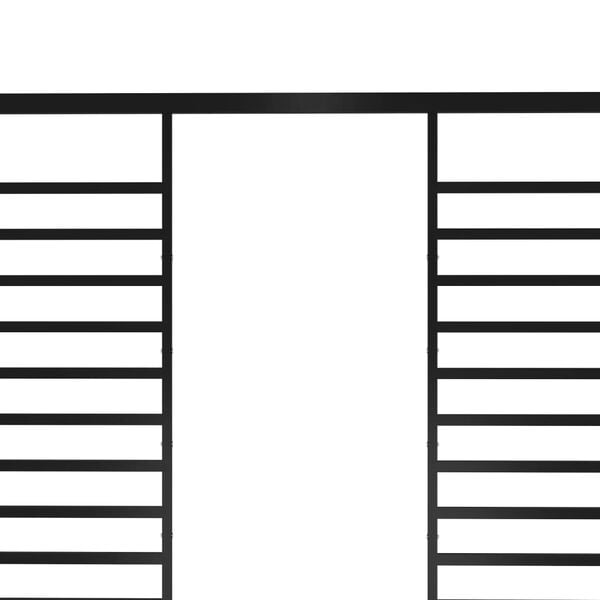 vidaXL Belv&eacute;d&egrave;re avec auvent r&eacute;tractable 4x3x2,3 m Anthracite 180 g/m&sup2;