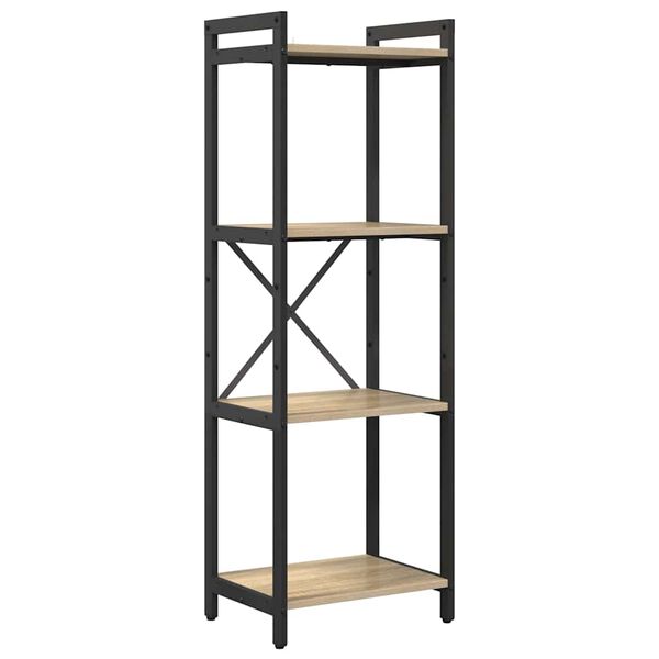 vidaXL &Eacute;tag&egrave;re Ch&ecirc;ne Sonoma 40 x 30 x 119 cm Bois d'ing&eacute;nierie