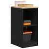 vidaXL Armoire de rangement de garage noir 40x51x85 cm bois de pin