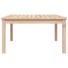 vidaXL Table de jardin 82,5x82,5x45 cm bois massif de pin