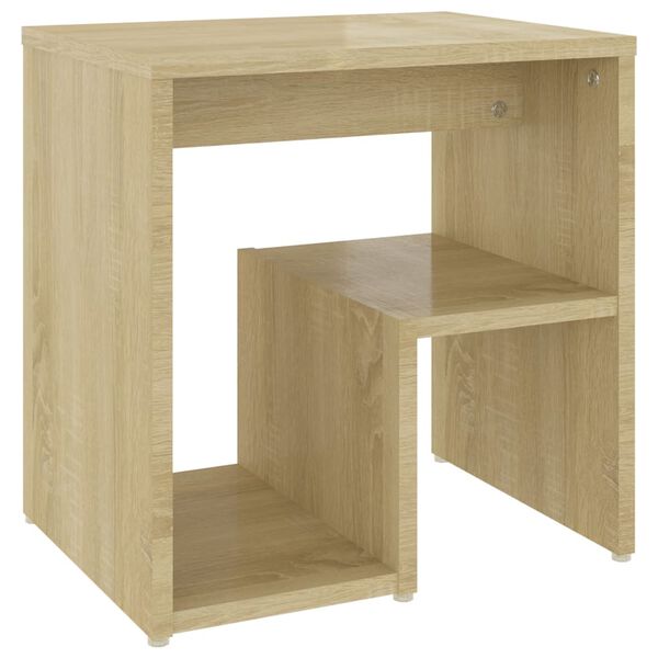 vidaXL Table de chevet ch&ecirc;ne sonoma 40x30x40 cm bois d'ing&eacute;nierie