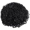 vidaXL Cha&icirc;ne d'avertissement Noir 100 m &Oslash;8 mm Plastique