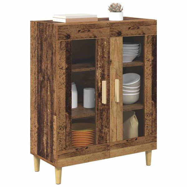 vidaXL Buffet Bois Ancien 69,5 x 34 x 90 cm Bois d'ing&eacute;nierie
