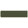 vidaXL Bordures pelouse 10pcs vert olive 25x103cm acier lamin&eacute; &agrave; froid