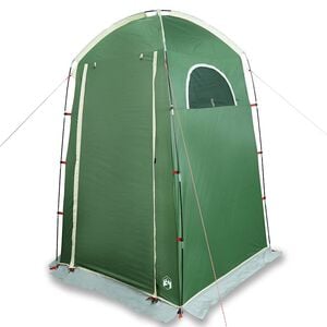 vidaXL Tente de douche vert imperm&eacute;able
