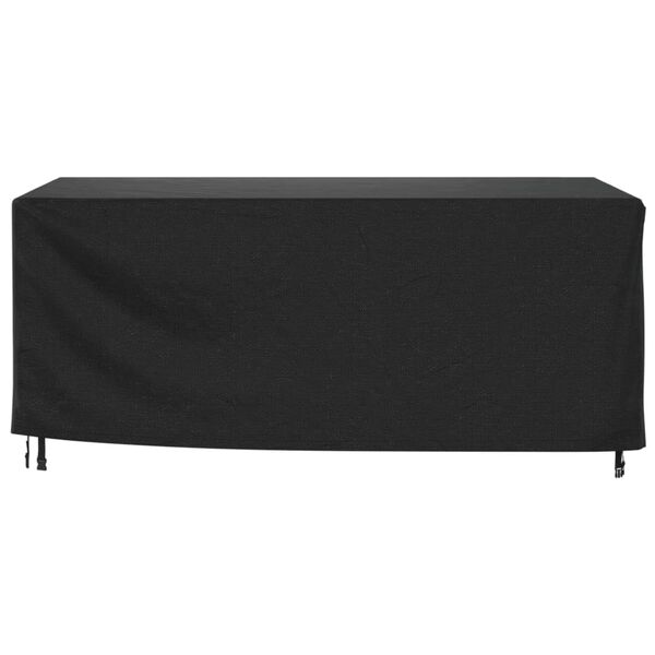 vidaXL Housse de salon de jardin noir 225x143x90 cm imperm&eacute;able 420D