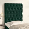 vidaXL Tête de lit Vert foncé 80x7x118/128 cm Velours