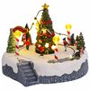 vidaXL D&eacute;coration de village de No&euml;l SALO 22 x 21,5 x 17 cm