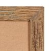 vidaXL Cadres photo 2 pcs 25x30cm Bois de r&eacute;cup&eacute;ration solide et verre
