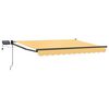 vidaXL Store r&eacute;tractable manuel avec LEDs Sable