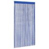 vidaXL Rideau en fils 2 pcs 140 x 250 cm Bleu