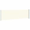 vidaXL Auvent lat&eacute;ral r&eacute;tractable de patio 180x600 cm Cr&egrave;me