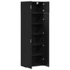 vidaXL Armoire de rangement 3 pcs Ch&ecirc;ne noir