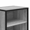vidaXL Tables de chevet 2 pcs sonoma gris bois d'ingénierie et métal