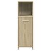 vidaXL Armoire de salle de bain Ch&ecirc;ne sonoma 30x30x95 cm Agglom&eacute;r&eacute;