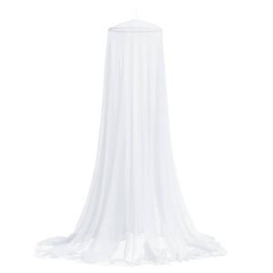 vidaXL Moustiquaire pour lit 220 maille blanc 56x56x220 cm
